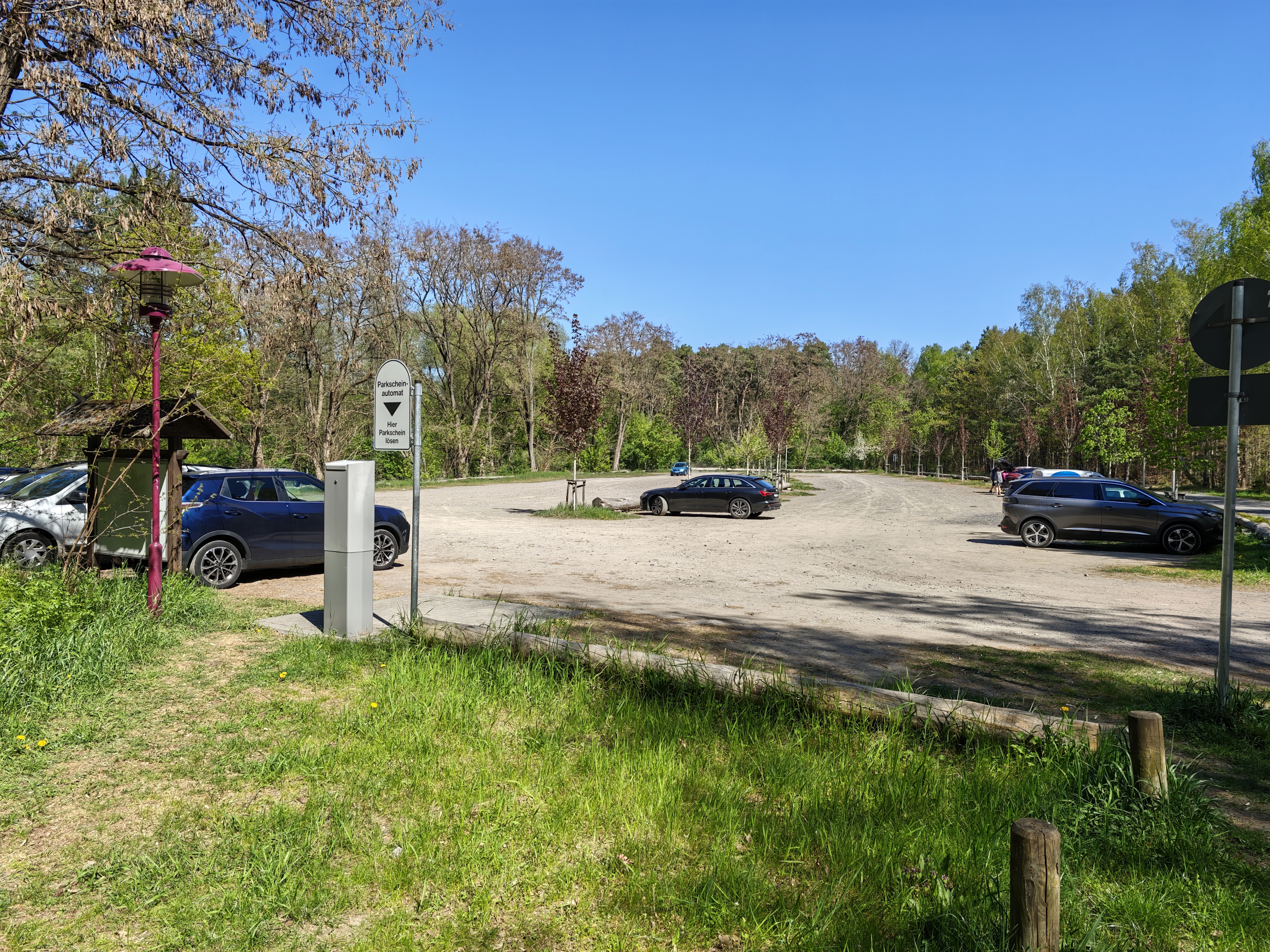 Parkplatz am freibad