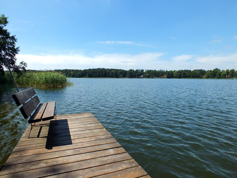 Sonnenuntergang am See