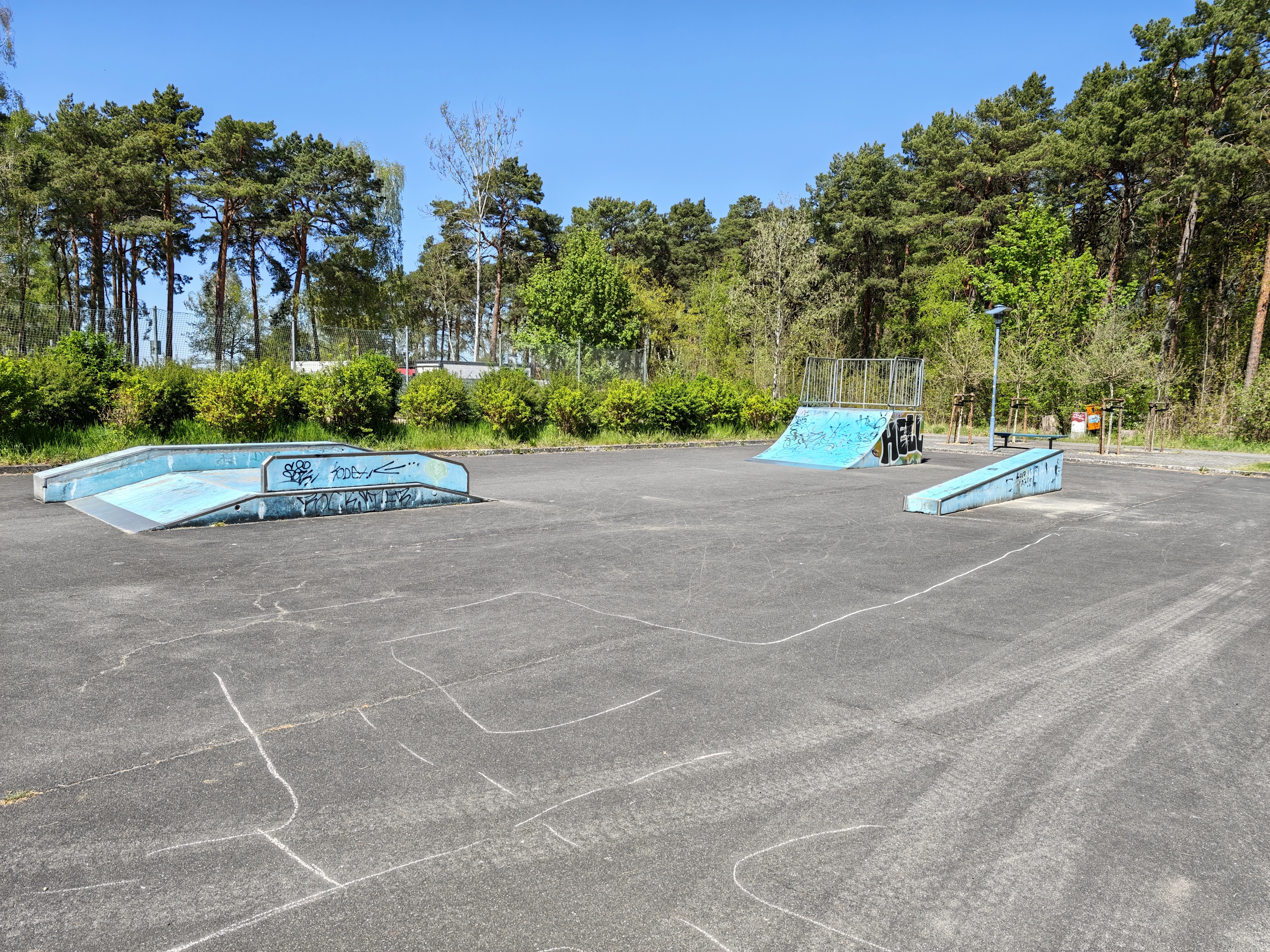 Skaterbahn am freibad